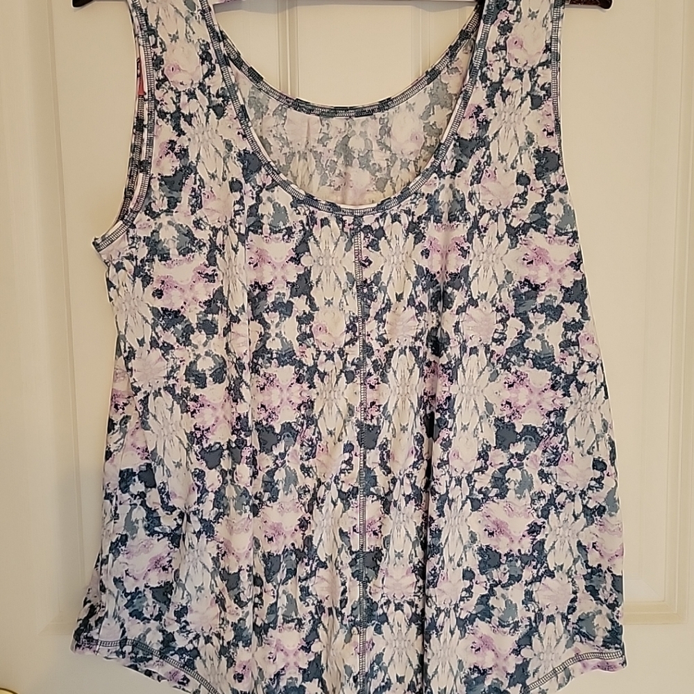 Livi Active Womens Plus Size 18/20 Tank Top Multicolor NWT